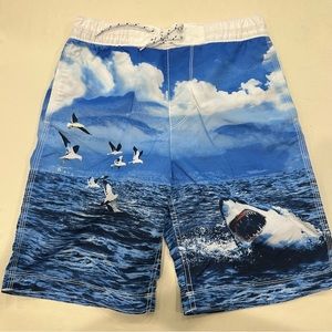 Gap Kids Shark Swim Trunks